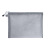 A4a5 Transparent Nylon Mesh File Bag Zipper Test Paper Information Bag Buggy Bag Office Student Pencil Case Subject Bag