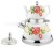 Hausroland Double-Layer Child-Mother Kettle Stainless Steel Whistle Kettle Porcelain Making Tea Brewing Pot Tea Strainer Spot Goods