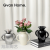 Binaural Ceramic Vase French Fresh Decoration Decoration Living Room Flower Container Retro Art Soft Outfit Decoration