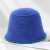 New Autumn and Winter Hat Women's Hand-Woven Bucket Hat Ruffled Stitching Bucket Hat in Stock Wholesale Knitted Hat