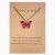 2022 New Creative Simple Fashion Graceful and Cute Women's Jewelry Vintage KC Multicolor Butterfly Necklace
