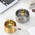 Stainless Steel Thickened Ashtray Household Windproof Anti-Smoke Ash Dining Room Living Room Creative Personalized Trend Deer Head