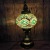 Vintage Turkish Handmade Crafts Living Room Bedroom Dining Room Cafe Hotel Homestay Colored Glaze Decorative Table Lamp