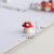 Micro Landscape Ornaments Medium 6 Points Mushroom Meat Ornament Glass Flower Container DIY Assembly Resin Decorations