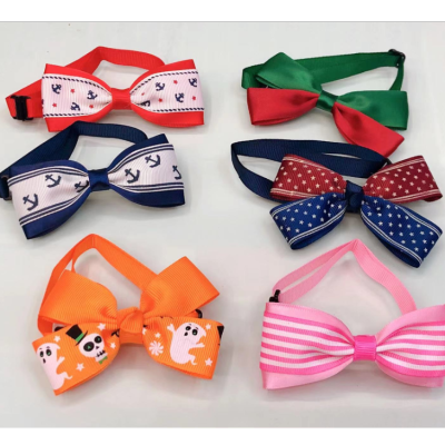 Cat Dog Bow Pet Supplies Pet Collar Decorations Puppy Bow Scarf