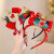 Christmas New Headband Girls' Cute Deer Horn Headband Christmas Holiday Headband Girls' Party Happy Hair Accessories