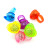 Luminous Strawberry Ring Light LED Fluorescent Ring Finger Lights TPR Flash Soft Rubber Toy Ring Cross-Border Supply