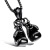 European and American Punk Sports Fitness a Pair of Boxing Glove Necklace Men's Charm Brand New Luxury Mini Gloves Pendant