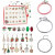 Golden Suit 24 Countdown Calendar Advent Surprise Blind Box DIY Creative Bracelet Ornament Christmas Gift