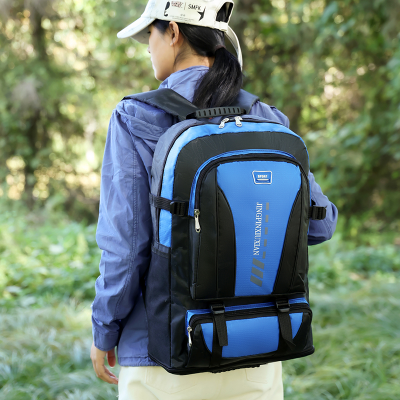   Travel Computer Backpack Men's Mountain Climbing Biking Backpack Breathable and Wearable Oxford Woven Camping Backpack