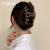 Grip Women's Large Hairpin Shark Clip French Style High Sense Back Head Headdress Hair Claw Barrettes Barrettes