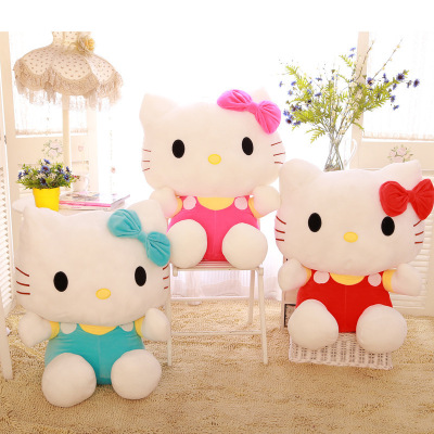 Hello Hello Kitty Plush Toy Dessert Cat Doll Cute Cat Birthday Gift Doll Pillow