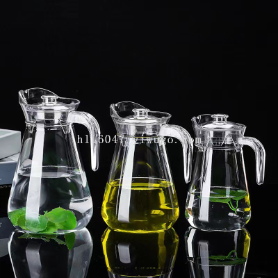 Plastic Cold Water Jug Duckbill Pot Transparent Pot Drink Pot Scented Teapot Fruit Teapot Beer Jug