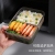 A88-2582 Lunch Box Tape Tableware Microwaveable Bento Box Fruit Keep Food Fresh Seal Storage Box Student Meal