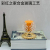 Fresh Glass Mini Candlestick Simple Elegant Pineapple Birthday Table Prop Decoration Decoration