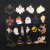 Mix 19 Drops of Oil Halloween Ghost Broom Bat Wizard's Hat Creative DIY Bracelet Necklace Small Pendant