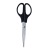 Factory Direct Supply Black Office Safety Scissors Student Manual Paper Cutting Scissors 6.5-Inch Stationery Prob-Pointed Scissors Wholesale