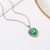 Cross-Border Hot Sale Ornament Titanic Crystal Gem Love Necklace Temperament Classic Ocean Heart Necklace