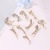European and American Earrings Temperament and Fully-Jewelled Butterfly Flower Single Crystal Ear Clip Hipster Catwalk Nightclub Ear Studs Ear Hanging