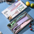 [Best-Selling in Stock] Straw Colorful Kitchen Knives 5-Piece Set High-Profile Figure Stainless Steel Knives 3-Piece Set
