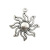 DIY Vintage Alloy Decoration Accessories Antique Silver Sun Moon Necklace Bracelet Hanging Piece Pendant Factory Direct Sales