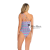 New Single-Shoulder One-Piece Swimming Suit Women's European and American Foreign Trade Sexy Print Striped Belly Covering Swimming Suit Manufacturer