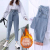 High Waist Slimming Jeans Women 2022 Winter Korean Style Slim-Fitting, Fashion and All-Matching Fleece Addition Denim Trousers Stall Wholesale