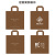 Bag Clothing Store Packaging Plastic Portable Bag Clothes Women's and Children's Clothing Shopping Plastic Bag in Stock