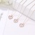 European and American Style Simple Rhinestone Necklace 26 English Letters Love Heart Clavicle Chain Summer Hot Selling Ladies Necklace