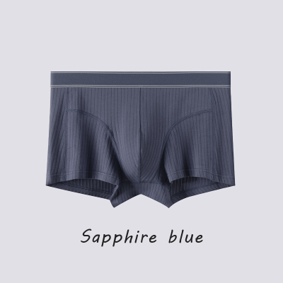 Men's Underwear Solid Color Men's Underwear Modal Wholesale Seamless Underwear Men's Mid-Waist Youth Boxers in Stock