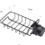 Black Racks Hanging on a Faucet Stainless Steel Storage Rack Storage Rag Dishpan Pool Spong Mop Drain Rack