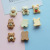 Cream and Coffee-Colored Milk Tea Color Bear Rabbit Resin Jewelry Accessories Phone Case Hair Accessories Cup Diypj365