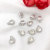 Alloy Diamond 12 Birthstone Small Pendant Star Stone Lucky Stone Birthday Stone DIY Pendant 6mm