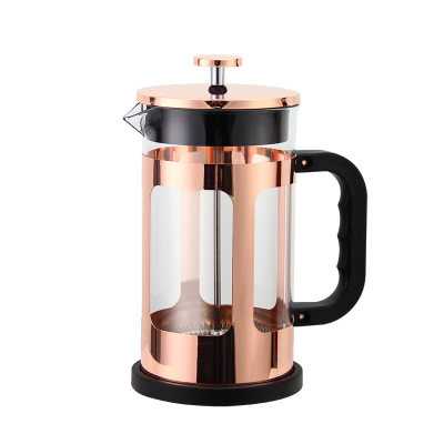 Hausroland French Press French Filter Coffee Pot Hand Made Coffee Maker Tea Infuser Coffeepot Coffee Appliance