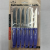 Ny30 6Pc Fruit Knife Set Stainless Steel Color Handle Tooth Mouth Kitchen Knife Gadget Blister Packaging