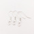 Carved S925 Silver Ear Hook Earrings Accessories 1 Handmade DIY Ornament Material Package Factory Direct Sales Wholesale