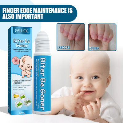 Eelhoe Ball Protective Bitter Nail Coppertone Stop Eating Hand Children's Protective Anti-Bite Artifact Nail Bitterant