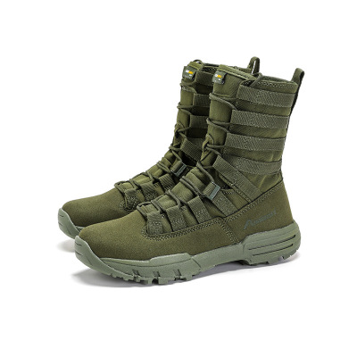 Outdoor Military Boots Combat Boots High-Top Desert Boots Men 'S Tactical Combat Boots Camping Hiking Boots