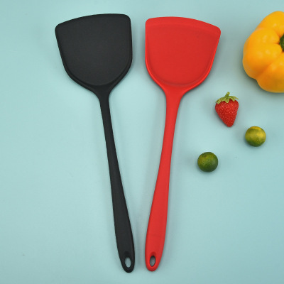 Silicone Spatula Non-Stick Pan Frying Pan Shovel High Temperature Resistant Household Thickened Chinese Shovel