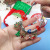 24-Piece Set Christmas Stockings Silver Bracelet Set Cross-Border Wholesale Gift Box Bracelet Christmas Creative DIY Beaded