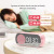 Cross-Border New Arrival Clock Wireless Bluetooth Card Reader Speaker Home Alarm Clock Outdoor Portable Mini Audio Radio