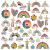 Mixed 40 Rainbow Drops Alloy Decoration Accessories SUNFLOWER Meteor Clouds Handmade DIY Earring Bracelet Pendant