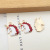 1 Oil Dripping Unicorn Alloy Pendant Strap Ear Studs Hanger DIY Accessories Handmade Earrings Ear Clip Ear Rings