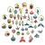 100 Oil Dripping Marine Alloy Pendant Bohemian Style Summer Beach Ornament Accessories Creative DIY Pendant