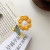 Spring Small Flowers Hairpin Sweet Girl Head Clip Self-Auction Cute Artifact Internet Celebrity Small Clip