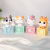 Home Car Decoration Lucky Box Cute Cartoon Animal Bobble Head Doll Creative Car Interior Decoration Ornament