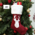 2022 Christmas Decoration Christmas Pendant Large Deer Pattern Christmas Decorative Socks Christmas Socks Gift Bag
