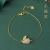 Jade Natural Hetian Jade Jade Hare Eardrops Stud Earrings Ring Bracelet Necklace Gold Inlaid with Jade Jade Wholesale