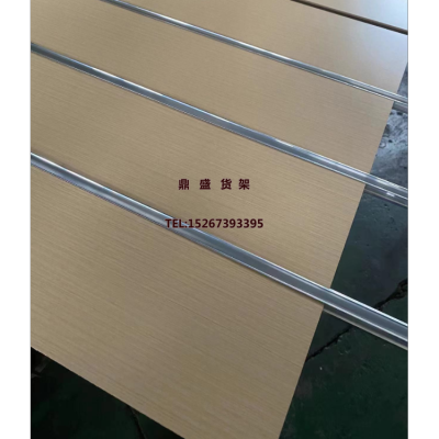 Display Board  MDF Wall Display Wood Board with Aluminum Strip