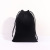 Flannel Bag Wholesale Drawstring Jewelry Jewelry Bag Earphone Buggy Bag Large Black Flannel Pouch Pocket Spot